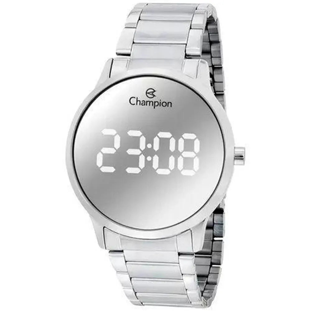 Relógio CHAMPION feminino digital prata CH40115Q