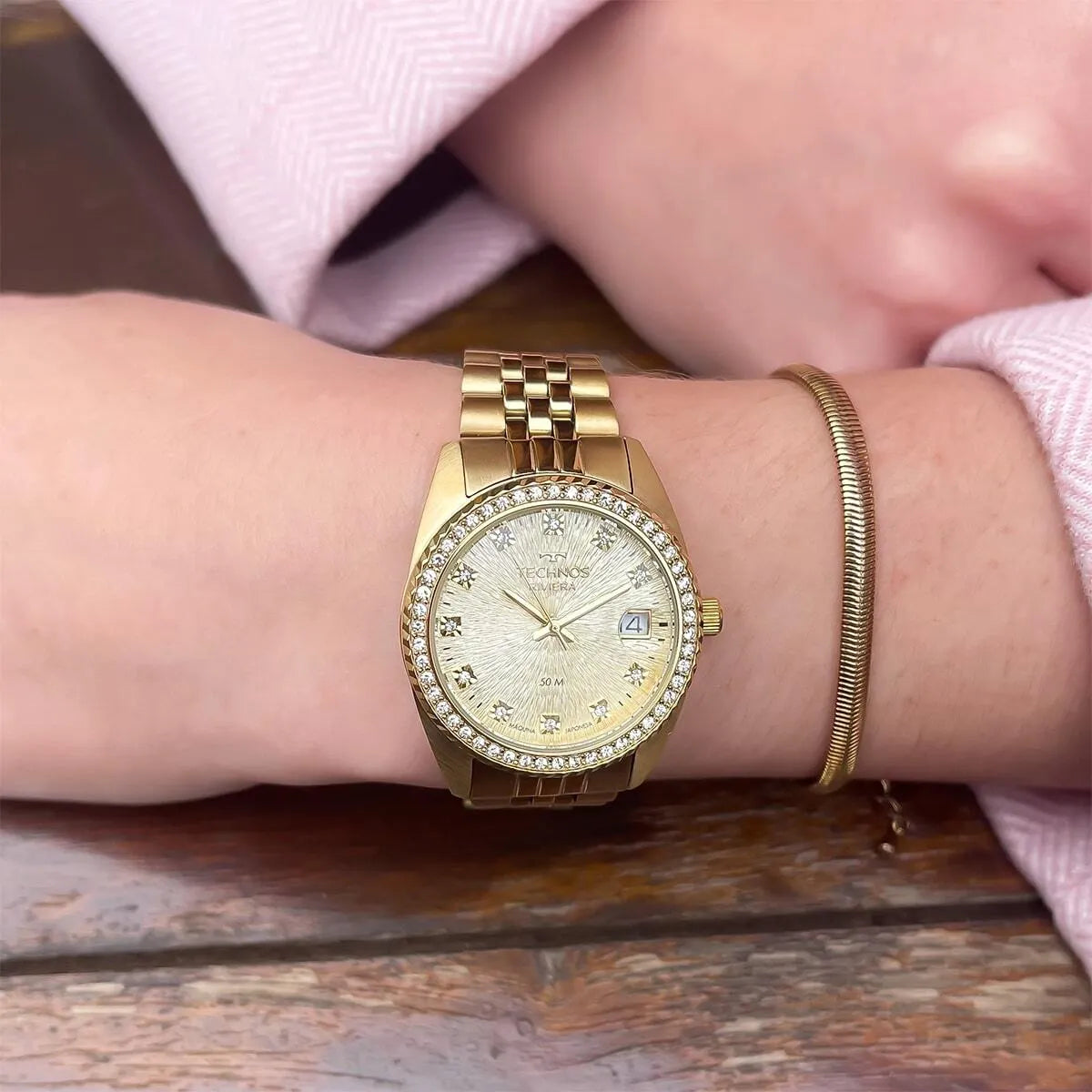 Relógio Feminino Technos Riviera 2117LFK/1D