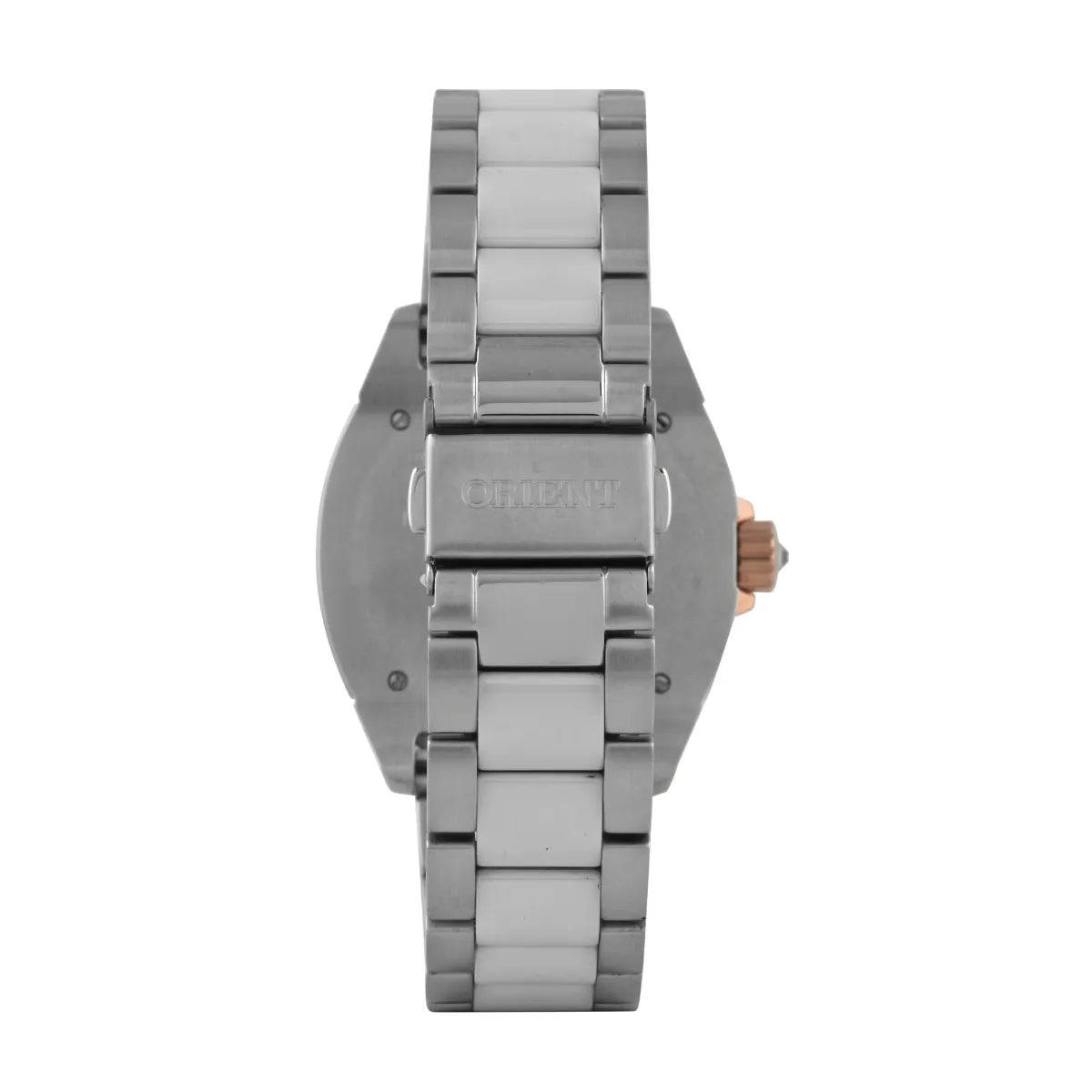 RELÓGIO ORIENT CERAMIC FEMININO CLÁSSICO FTKKM001 BRANCO