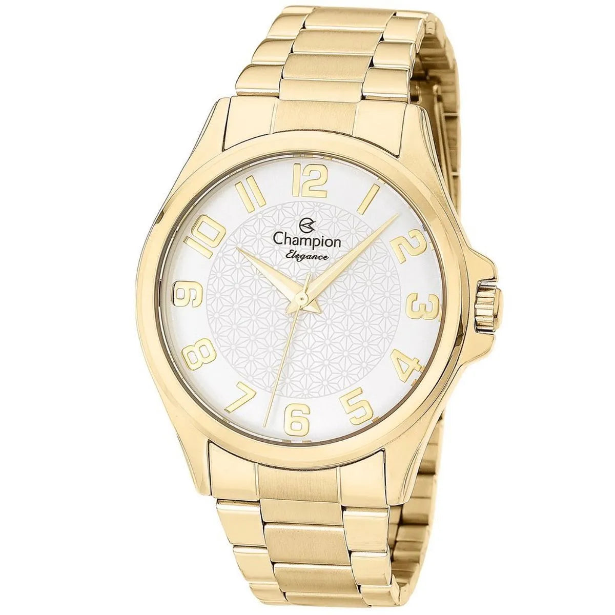 Relógio Champion Analógico CN26377W Feminino + semijoia