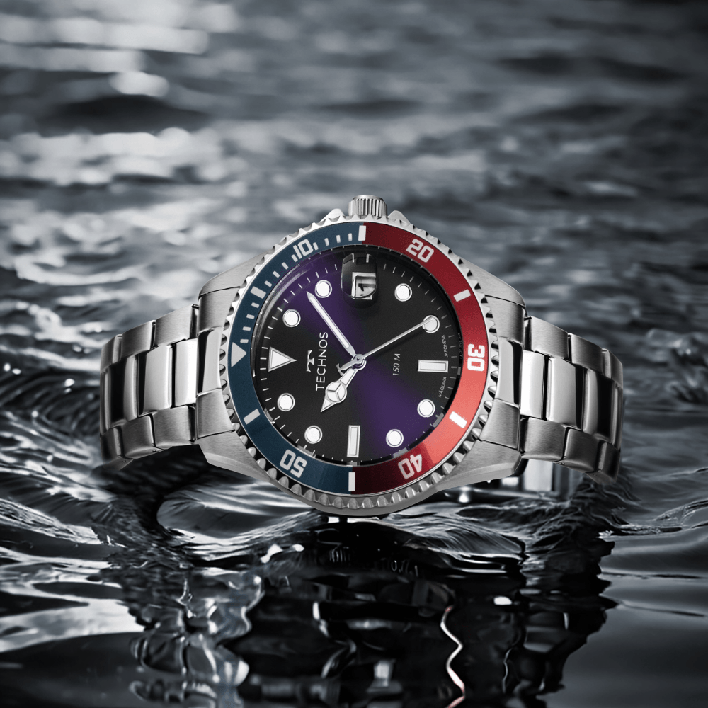 Relógio Technos Masculino Acqua Prata 2415DZ/1P