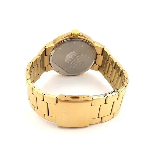 Relógio ORIENT masculino analógico dourado MGSS1104A P1KX