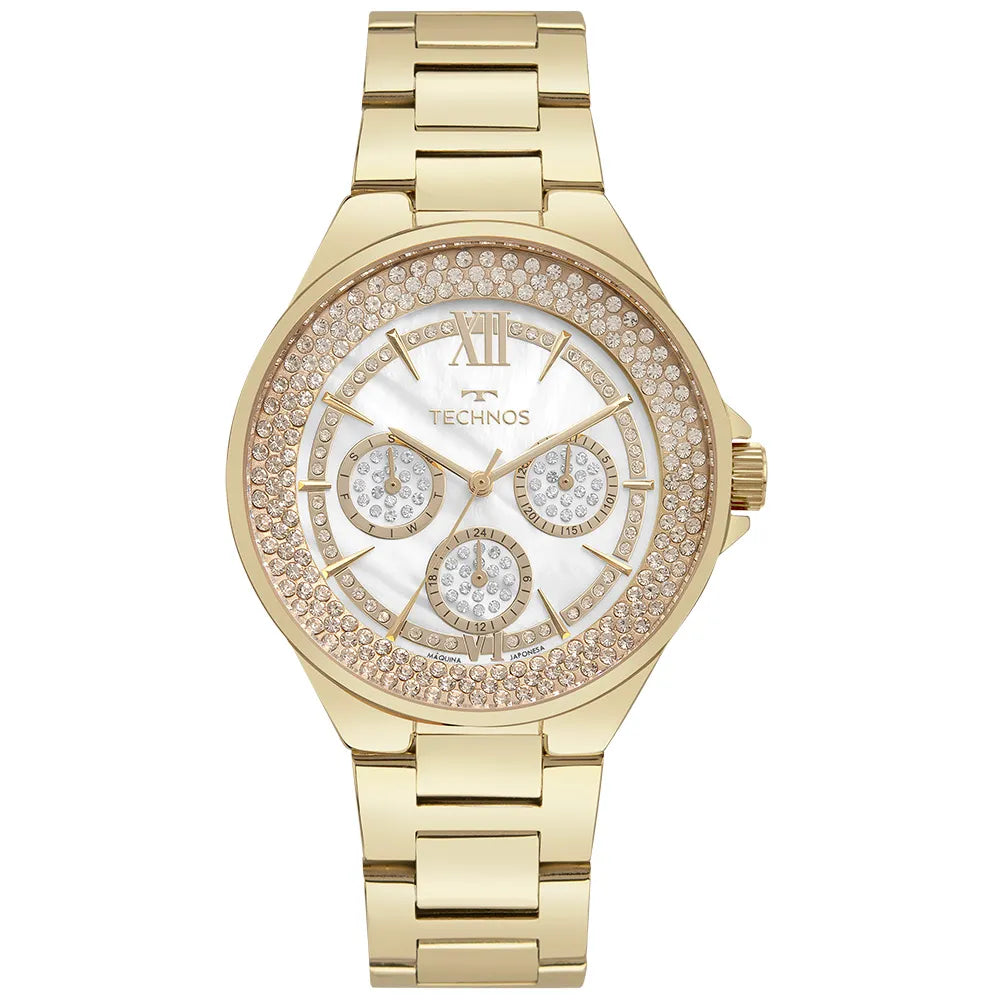 Relógio Technos Feminino St.moritz Dourado 6P29ALQ/1D