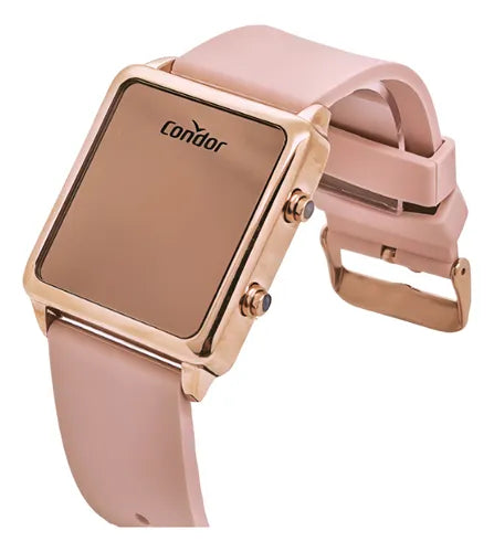 Relógio Condor Feminino Rose Digital Original Presente Nf COMD1202AHS5J