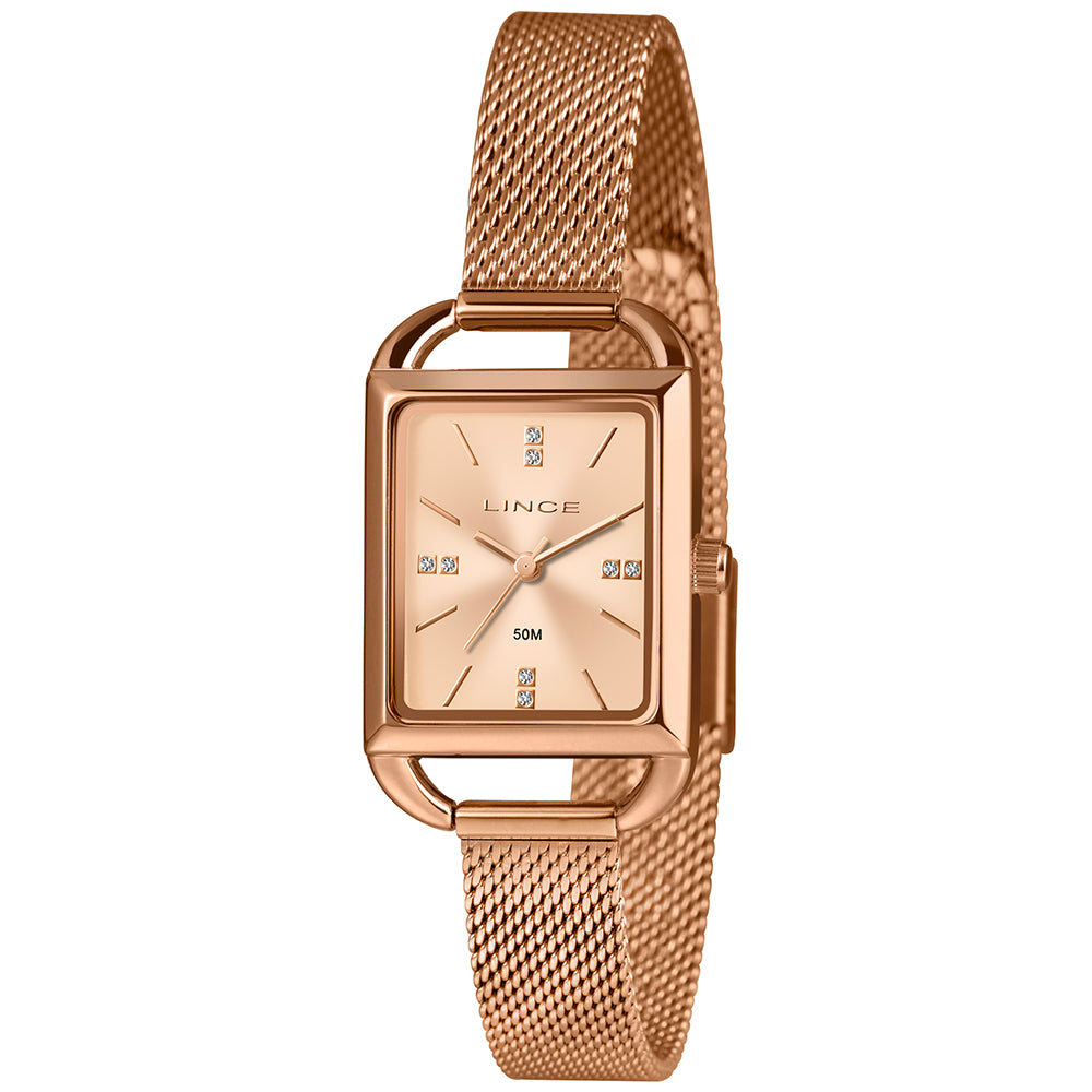 RELOGIO GRACE FEMININO ANALOGICO LQR4790L24 ROSE GOLD