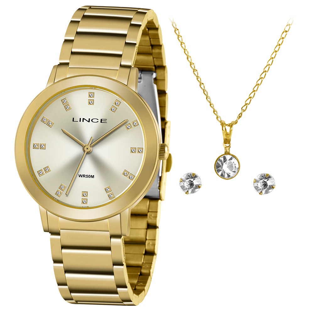 kit Relógio Lince -LRGH142L KY29