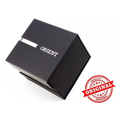 Relógio ORIENT masculino analógico dourado MGSS1134 D2KX