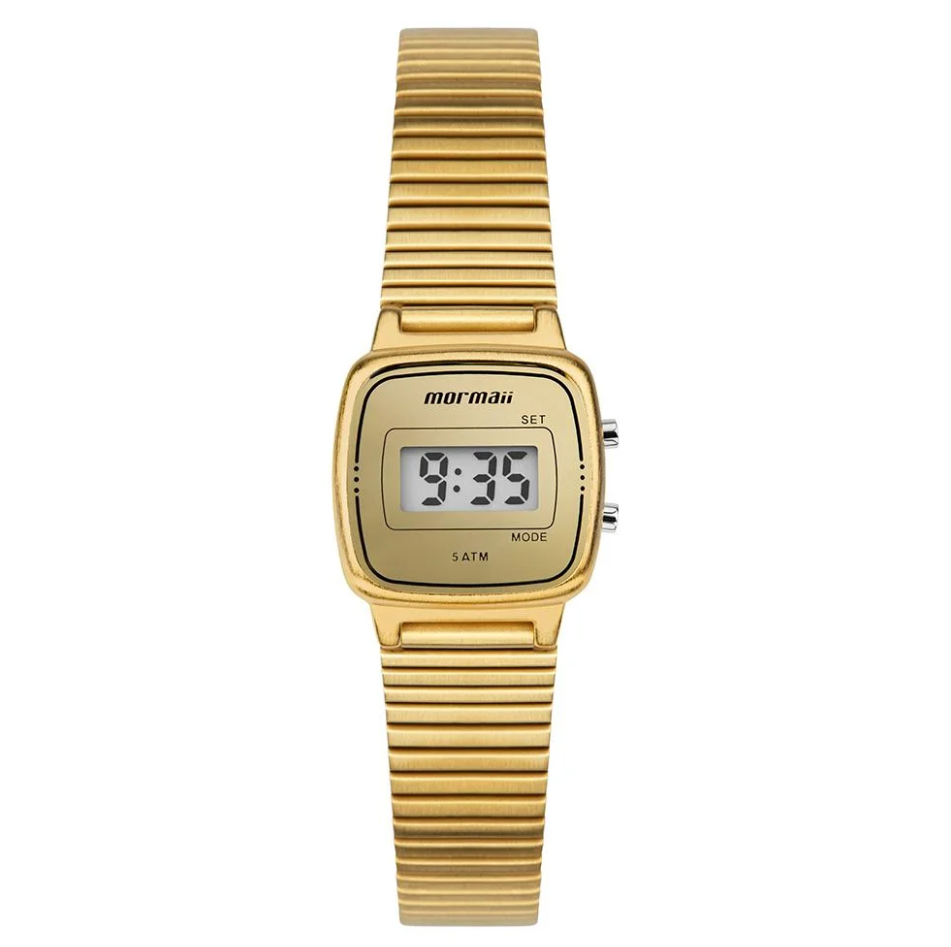 Relógio Mormaii Feminino Vintage Dourado - MO05301A/4D