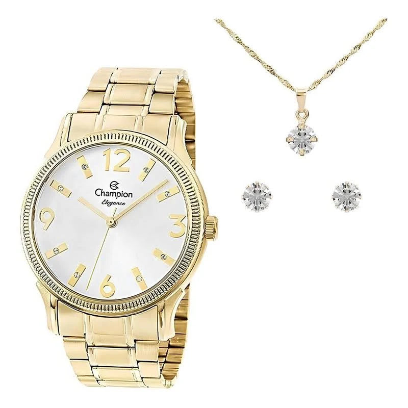 KIT RELOGIO CHAMPION CN25832W