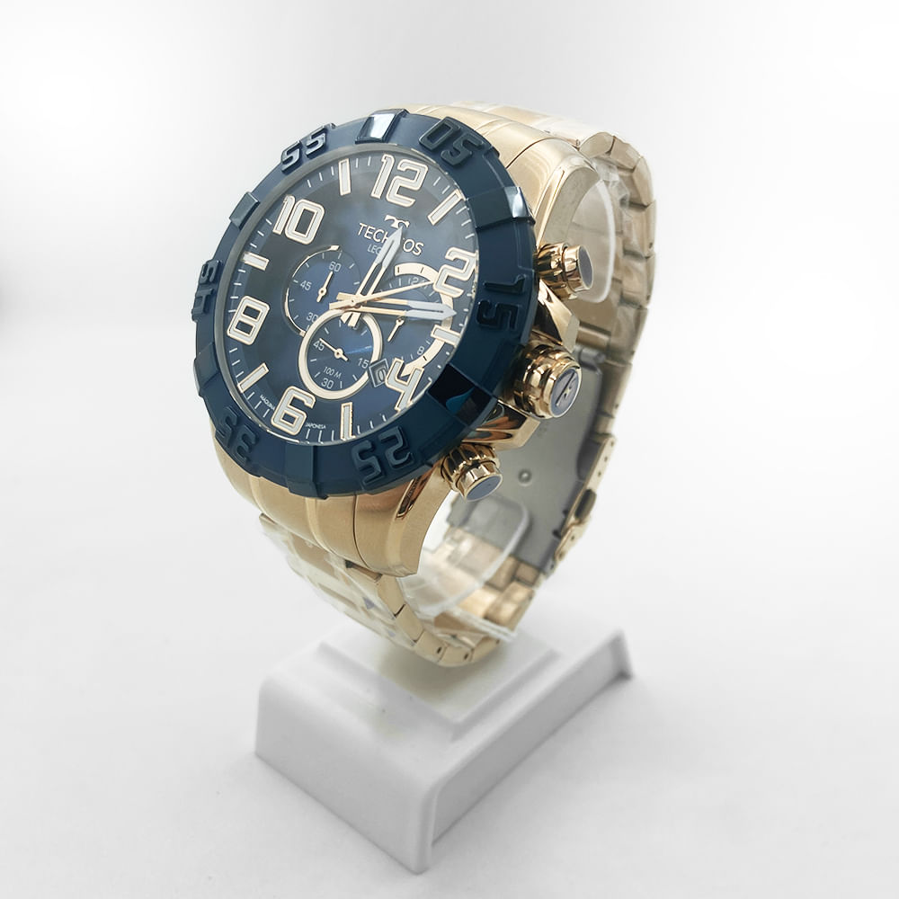Relógio Technos Masculino Legacy Dourado OS20IQS/1A