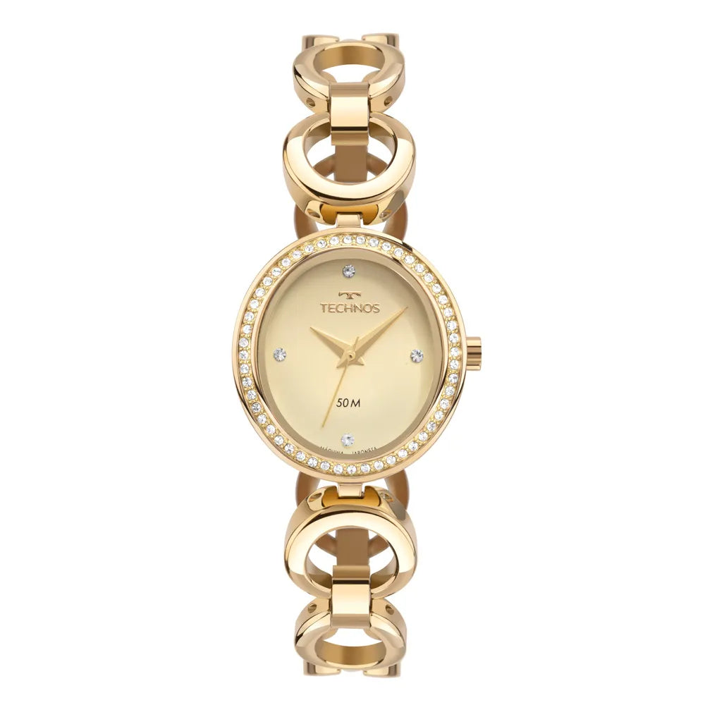 Relógio Technos Feminino Elos Dourado 2035MYP/1X