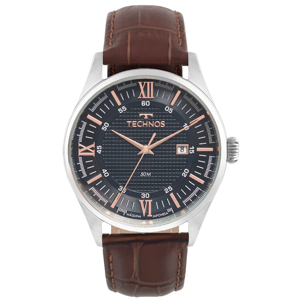 Relógio Technos Masculino Executive Prata 2115TWG/0A