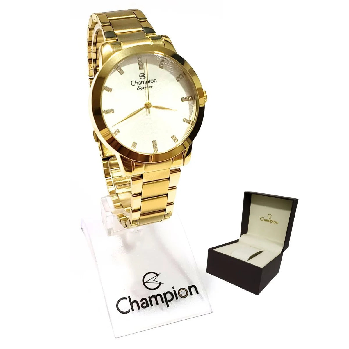 Relógio Champion Feminino Dourado CN25261W