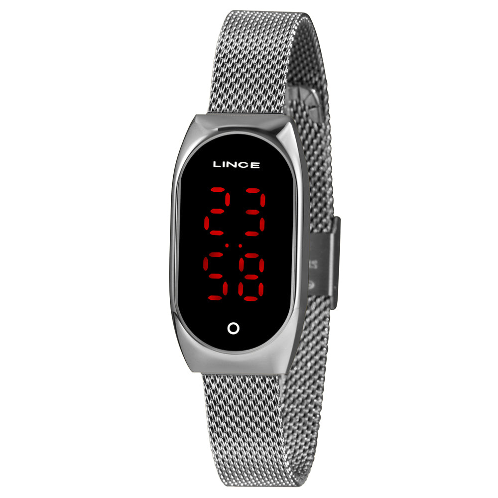 RELOGIO LED FEMININO DIGITAL LDM4641L PRATA