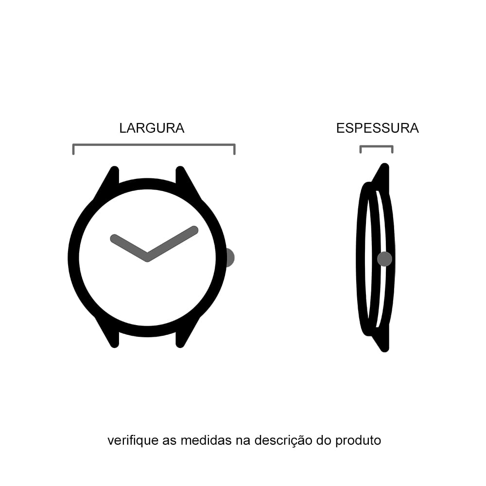 Relógio Technos Masculino Legacy Dourado OS20IQS/1A